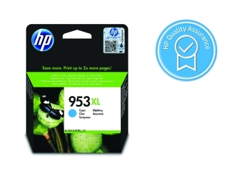 HP 953XL Atramentová kazeta Cyan (F6U16AE) KRÁTKA DOBA SPOTREBY Exsp.: 05 2026